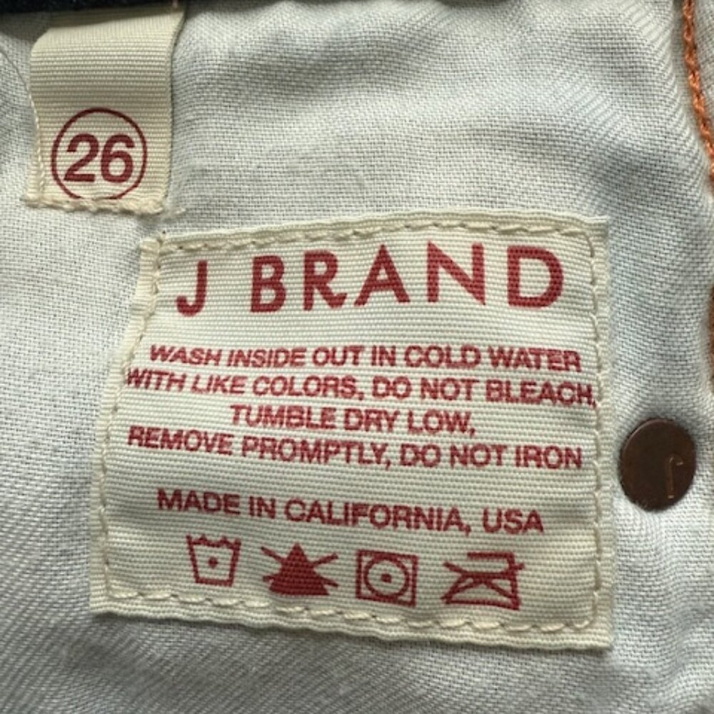 J Brand Dark denim like new boot cut jeans.  Size 26